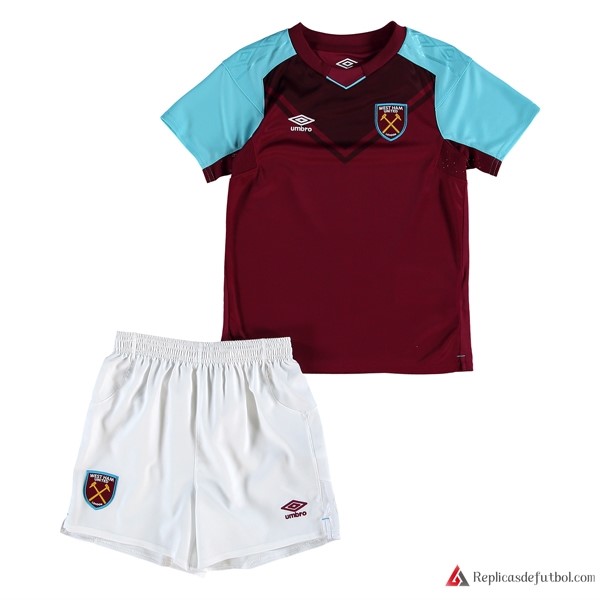 Camiseta West Ham United Niño Primera equipación 2017-2018